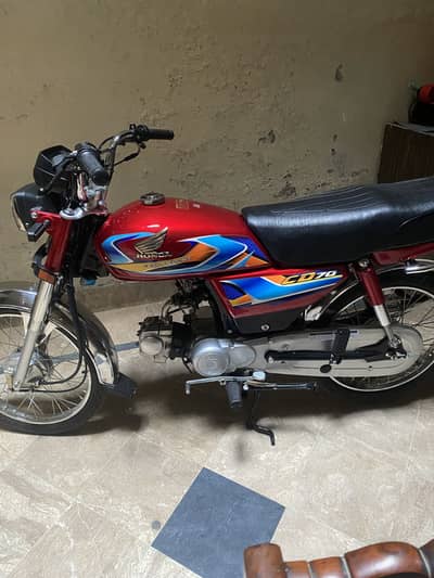 Honda cd 70 2014/26 converted with the 100% honda original parts