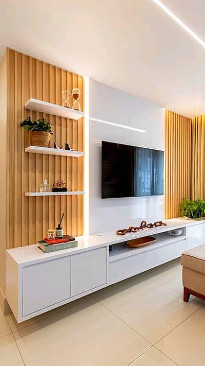 Media wall /Kitchen Cabinets /Wardrobe // Door /wood work / Cupboard
