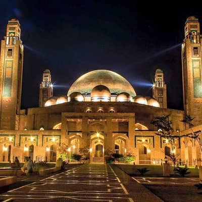 Jasmine Block 14 Marla Corner Plot For Sale Hot Location Bahria Town Lahore