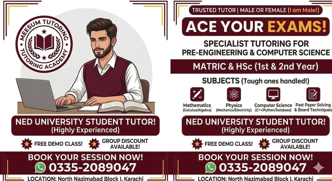 TUTOR AVAILABLE 0