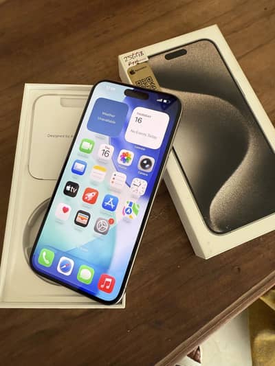 iPhone 15 pro max pta approved