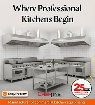 Fryer Hotplate Ss hood ducting table pizza oven chimney