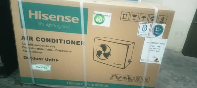 Hisense Split AC Inverter 1.5 Ton HC18SRTV60T3 (id)