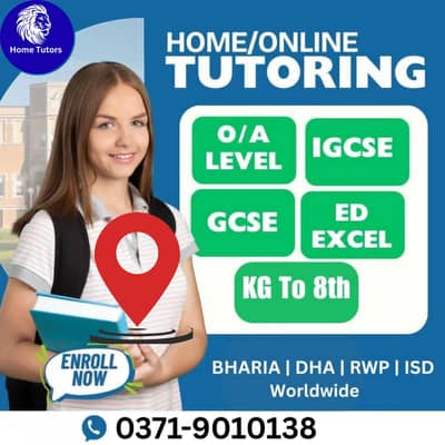 Home Tutor, Online Tutor,O/A level,IGCSE,Bio,Math,Home tution, Account