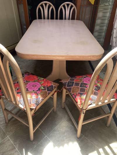 Dining Tables - 6 chairs Totally Wooden