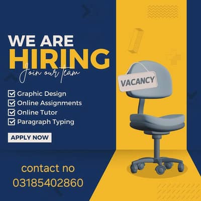 online jobs/full time/part time/simple typing jobs for boys and girls