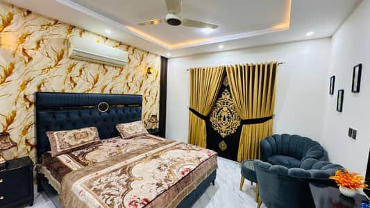 One Bed Fully Furnished Luxury Apartment Available For Rent in Chambeli Block Bahria Town Lahore