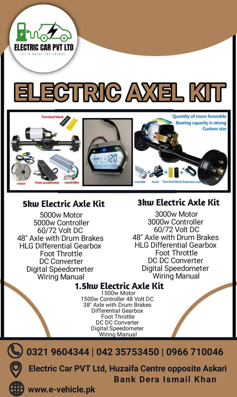 Electic Car EV conversion Kit 1