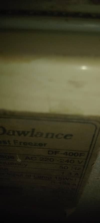 DEEP FREEZER MODEL DF 400P