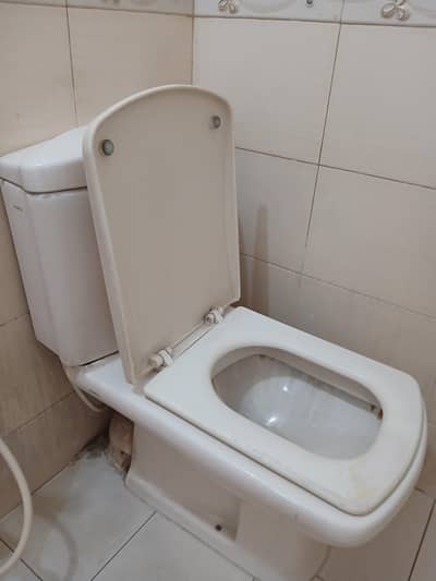Porta commode and wash basin