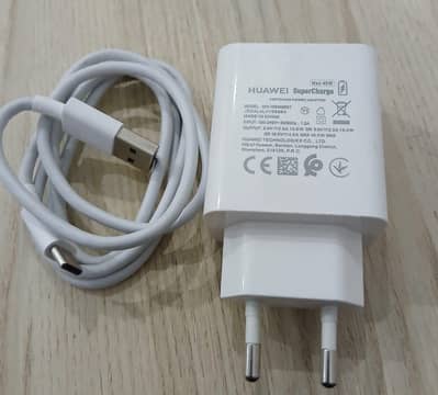 Huawei P30 Pro 40W Charger Cable 100% Original Box Pulled Gurrantee