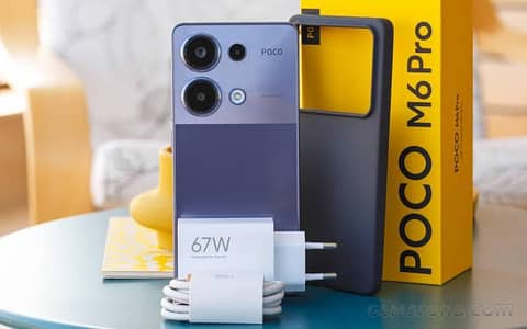 poco m6 pro 12 512 PTA approved complete box