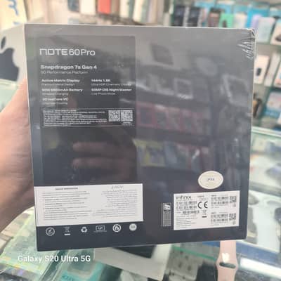 Note 60 Pro special edition black colour