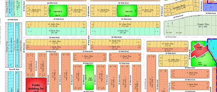 13 Marla Prime Corner Plot for Sale Etihad Town Phase 1 (C-Block) Ready for Construction!