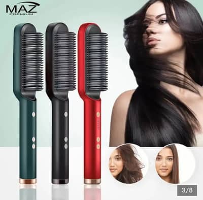 Strait Comb, Temperature Control, Hair Straightener