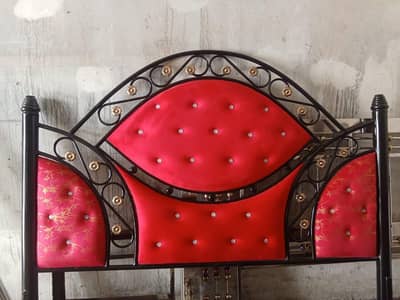 steel double bed / iron bed