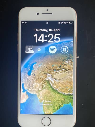 iPhone 8 Fresh Condition Golden Waterpack