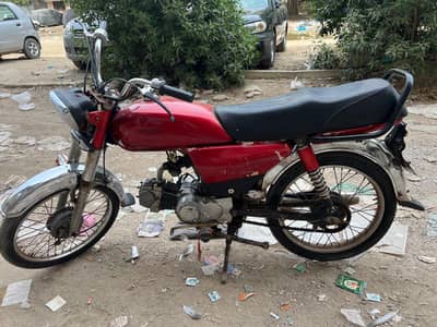 Unique 70cc bike urgent sale