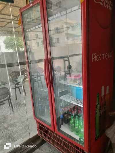 Coke Double Door Refrigerator