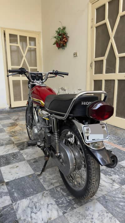 Honda cg 125 self start