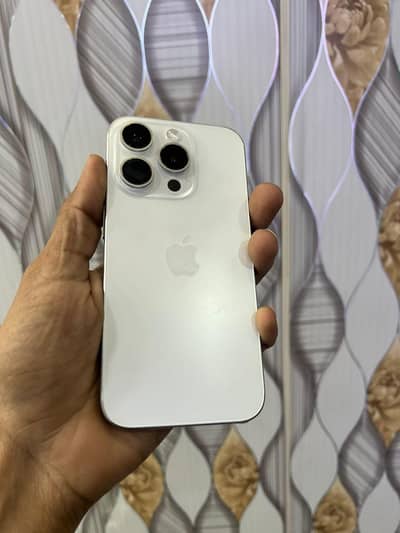 Iphone 15 Pro White Titanium