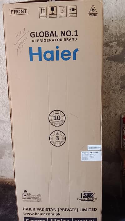 selling Haier company refrigerator Box Pack