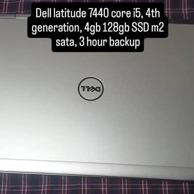 Dell Latitude 7440 Core i5 4th Gen Laptop 4GB RAM, 128