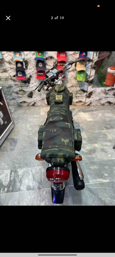 Premium Bike Cover – Heavy Duty Army Design Universal complete kit