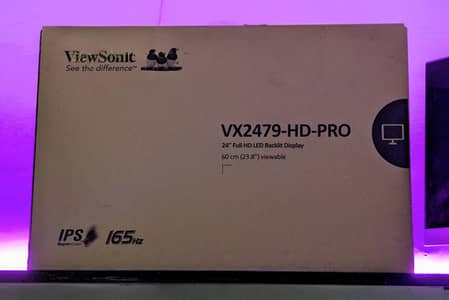Viewsonic 24 inch 165hz Borderless Gaming Monitor led
