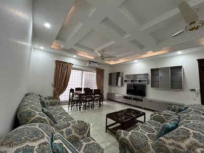 Brand New & Ultra-Modern Furnished 1 Kanal Upper Portion Jasmine Block Bahria Town Lahore