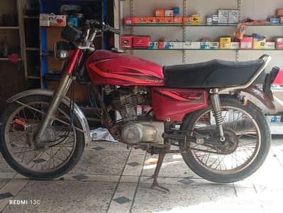Honda CG 125 2015 with original file copy not available