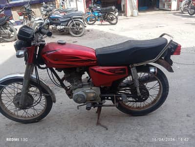 Honda CG 125 2015 with original file copy not available