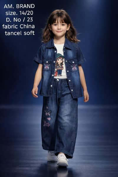 baby jeans suit