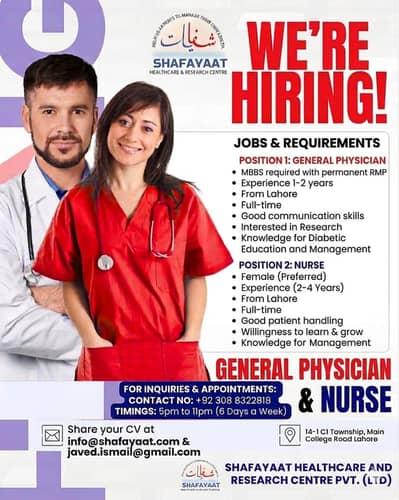 General Physician (MO) Required!