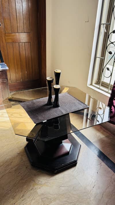 Beautiful centre table in brown color