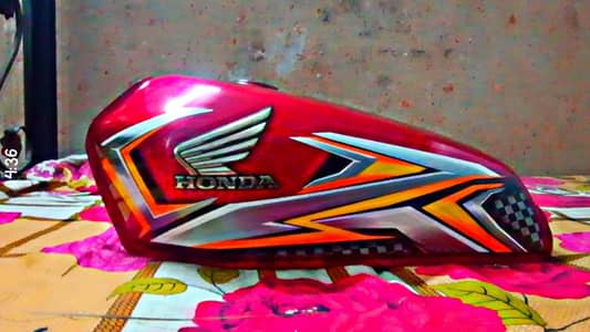 HONDA 125 2025 MODEL FUEL TANK