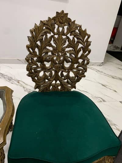 Wooden Chair Crafted Condition 10\9
