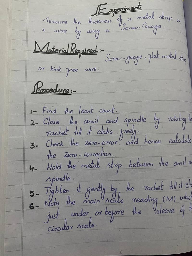 PHYSICS PRACTICAL NOTE BOOK 1
