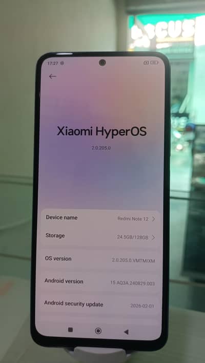 Redmi note 12 8/128 condition 10/9 box sath hai charge ni hai