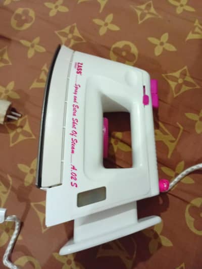 Zass A-02S Steam Iron - Extra Steam Shot & Non-Stick Soleplate