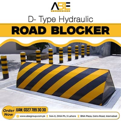 D-Type Hydraulic Road Blocker Barrier (Security Gate System)