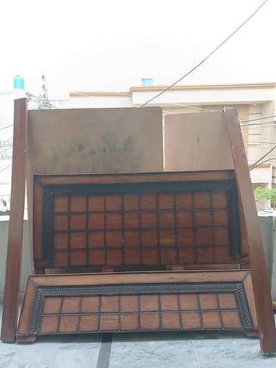 Wooden Double Bed For Sale