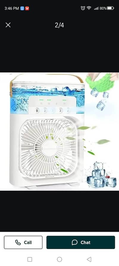 4 in 1 mini Air cooler & USB disk fan