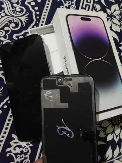 I phone 14 pro max ka panel battery camera stip