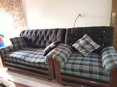 sofa set 6 seater all ok