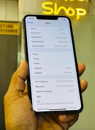 I phone xs max pta approved WhatsApp number 03366307058