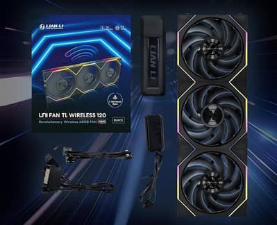 LIAN LI TL V2 120MM WIRELESS FANS (3-PACK)