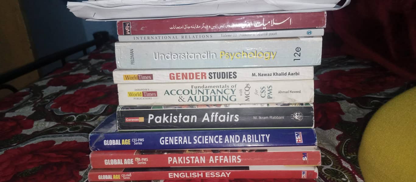CSS/PMS competitive books 0