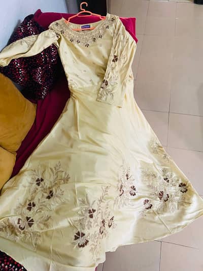 party wear maxi for sale(one time used)