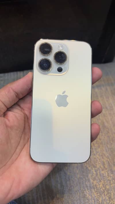 Iphone 14 pro 256G Gb golden 10/10 Kit pta aproved